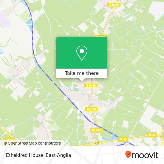 Etheldred House map