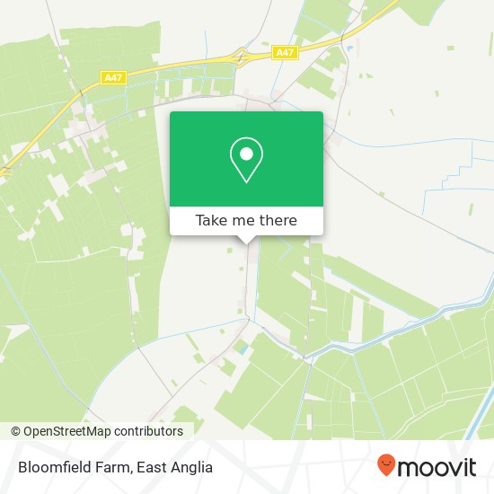 Bloomfield Farm map