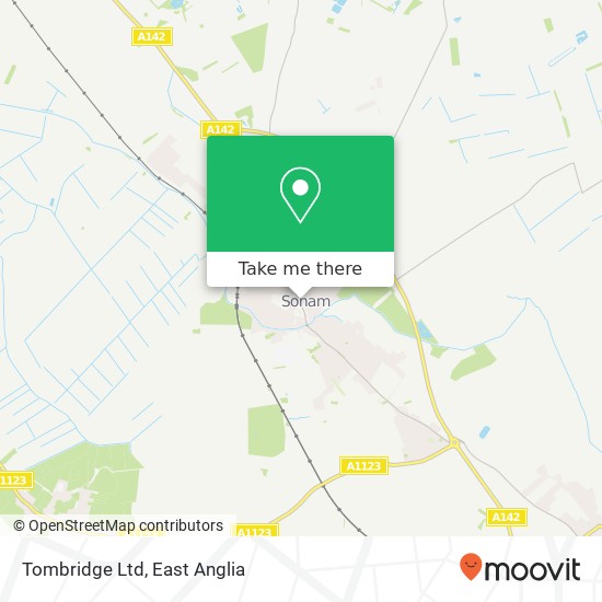 Tombridge Ltd map