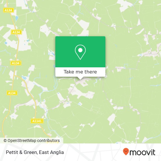 Pettit & Green map