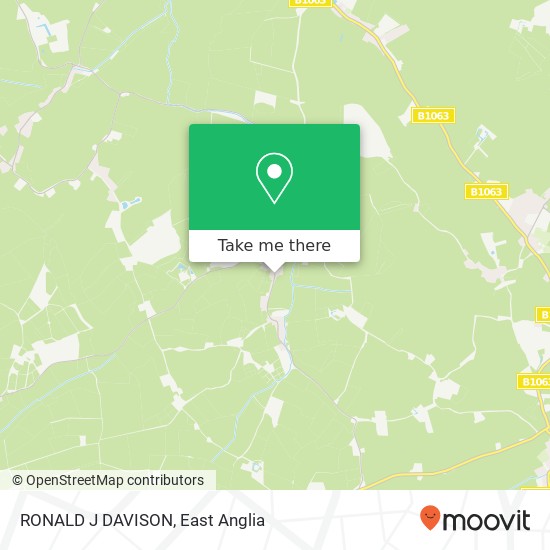 RONALD J DAVISON map