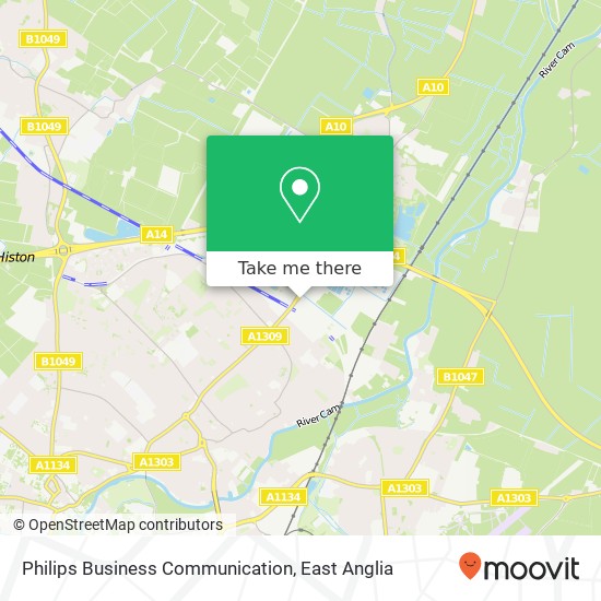 Philips Business Communication map