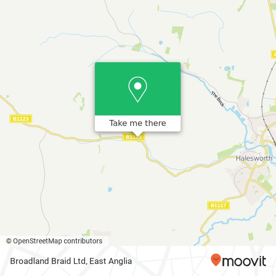 Broadland Braid Ltd map