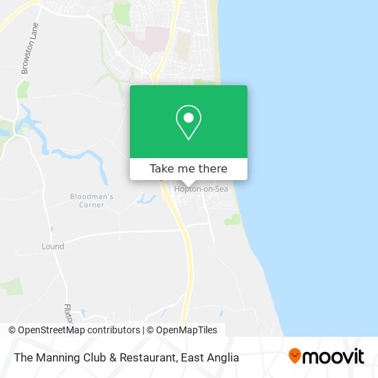 The Manning Club & Restaurant map