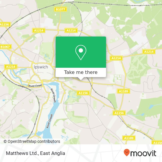 Matthews Ltd. map