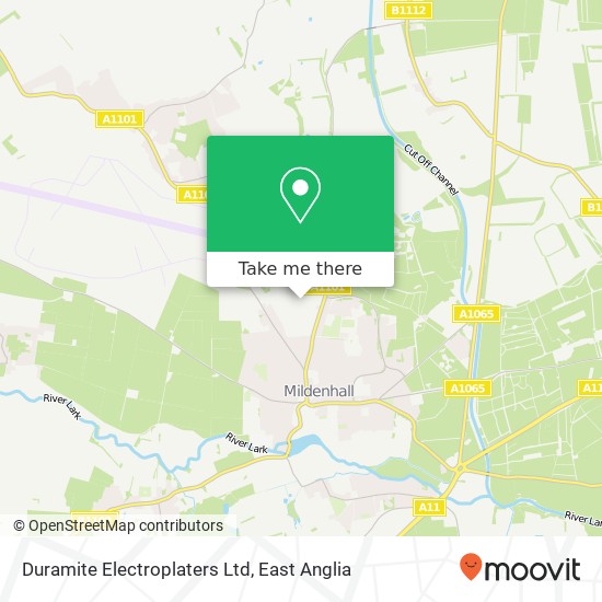 Duramite Electroplaters Ltd map