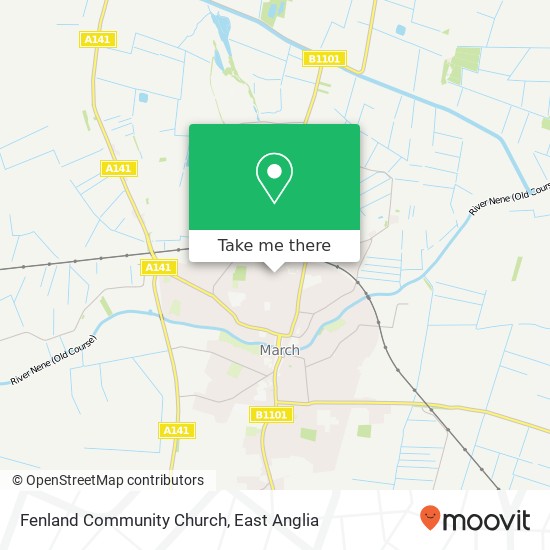 Fenland Community Church map