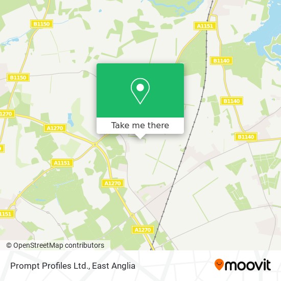 Prompt Profiles Ltd. map