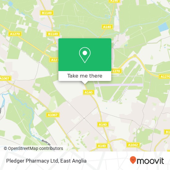 Pledger Pharmacy Ltd map