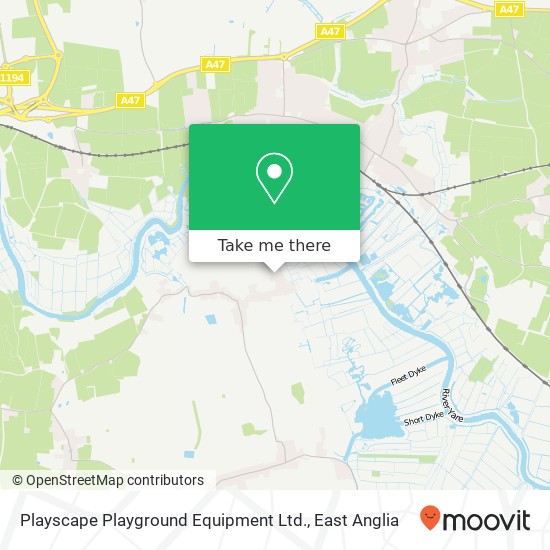 Playscape Playground Equipment Ltd. map