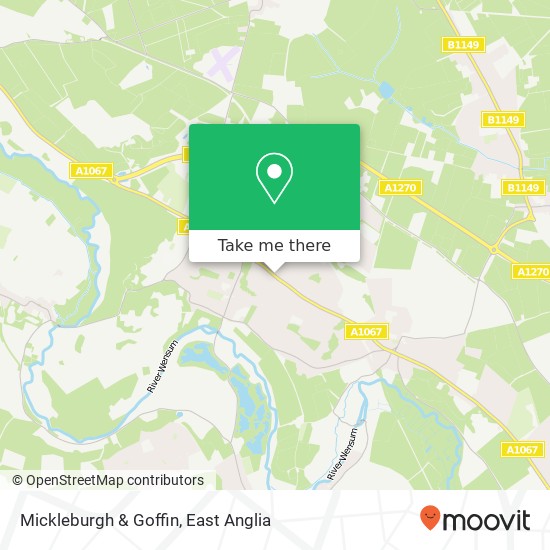 Mickleburgh & Goffin map