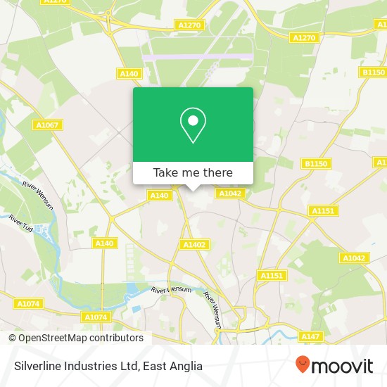 Silverline Industries Ltd map