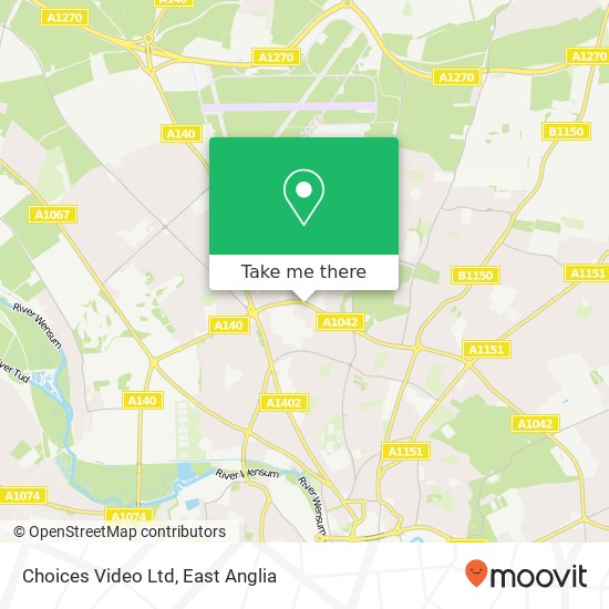 Choices Video Ltd map