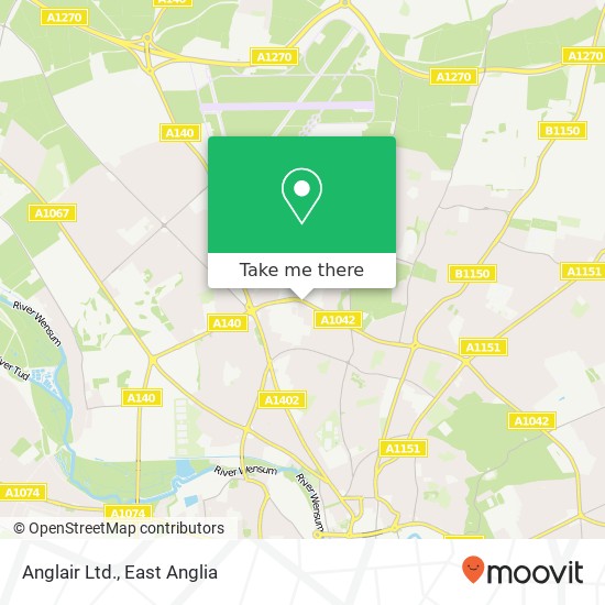 Anglair Ltd. map