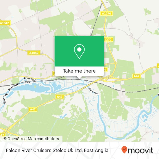 Falcon River Cruisers Stelco Uk Ltd map