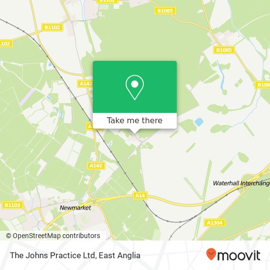 The Johns Practice Ltd map