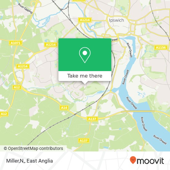 Miller,N, map
