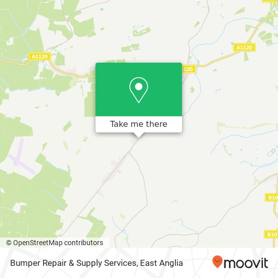 Bumper Repair & Supply Services map