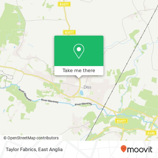Taylor Fabrics map