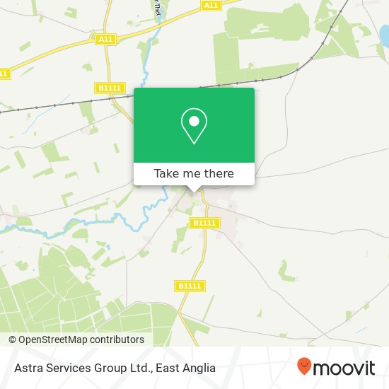Astra Services Group Ltd. map