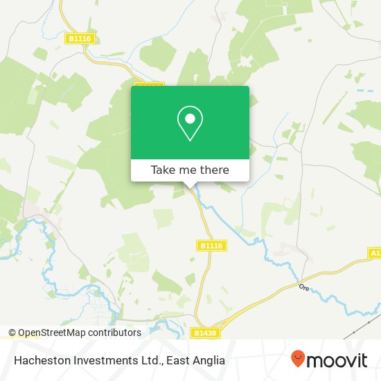 Hacheston Investments Ltd. map