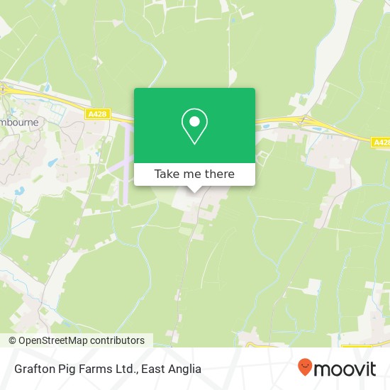 Grafton Pig Farms Ltd. map