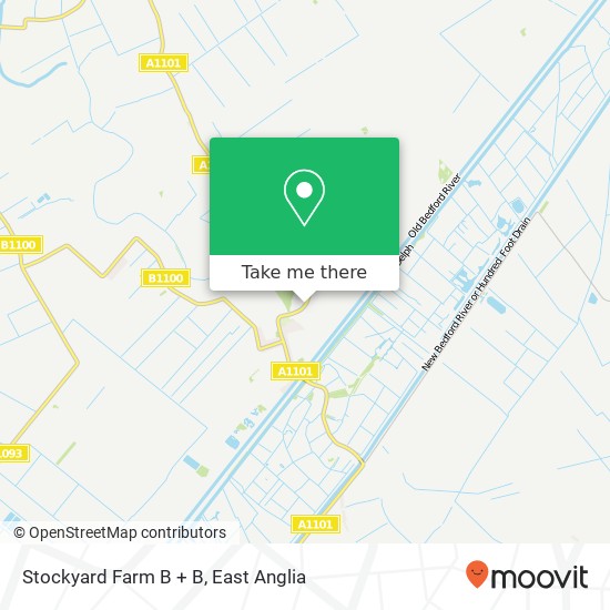 Stockyard Farm B + B map