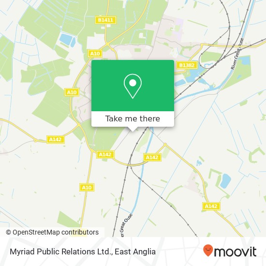 Myriad Public Relations Ltd. map