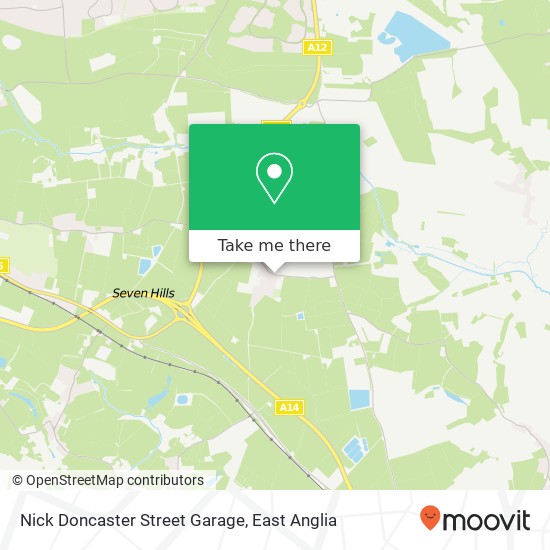 Nick Doncaster Street Garage map