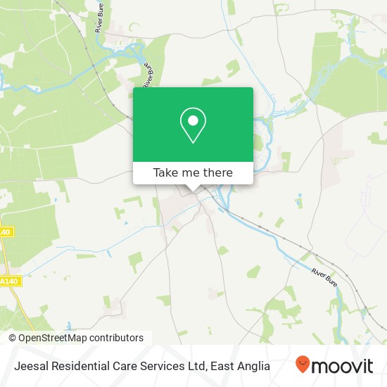 Jeesal Residential Care Services Ltd map