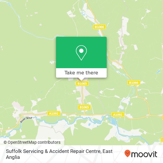 Suffolk Servicing & Accident Repair Centre map