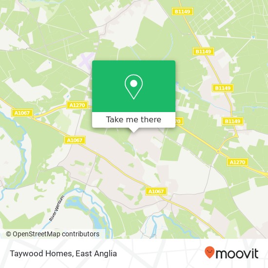 Taywood Homes map