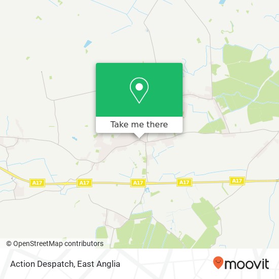 Action Despatch map