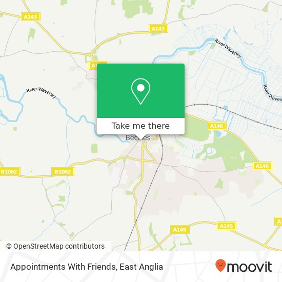 Appointments With Friends map