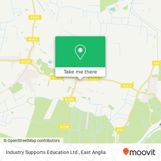 Industry Supports Education Ltd. map