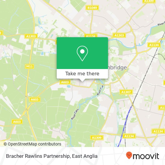 Bracher Rawlins Partnership map