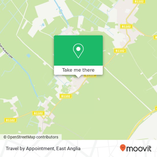 Travel by Appointment map