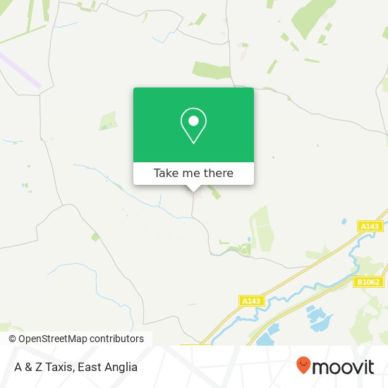 A & Z Taxis map