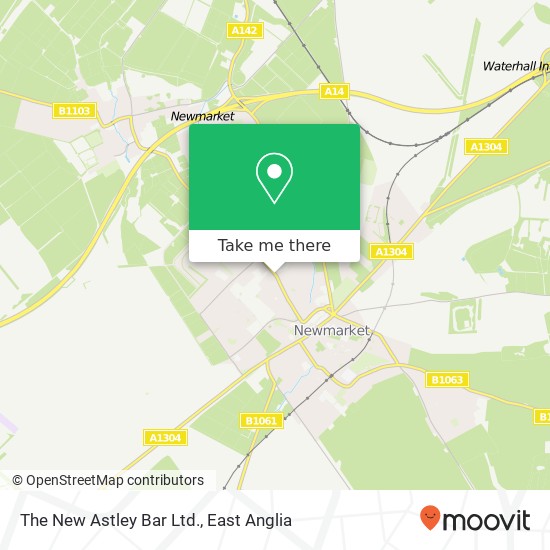The New Astley Bar Ltd. map