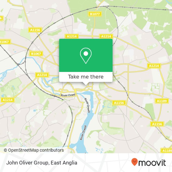 John Oliver Group map