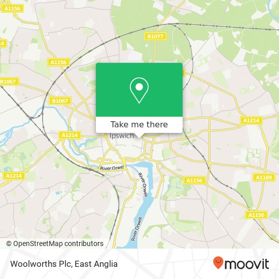 Woolworths Plc map