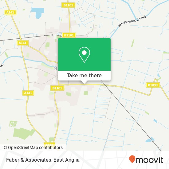 Faber & Associates map