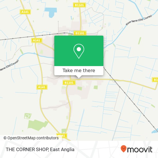 THE CORNER SHOP map