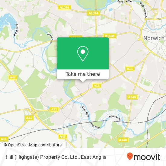 Hill (Highgate) Property Co. Ltd. map