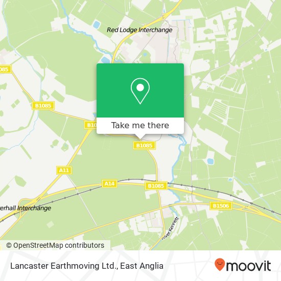 Lancaster Earthmoving Ltd. map