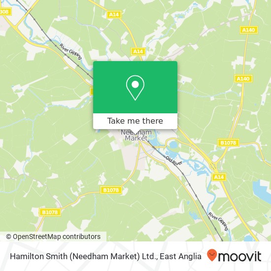 Hamilton Smith (Needham Market) Ltd. map