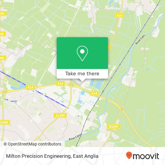 Milton Precision Engineering map