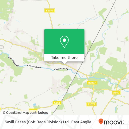 Savill Cases (Soft Bags Division) Ltd. map