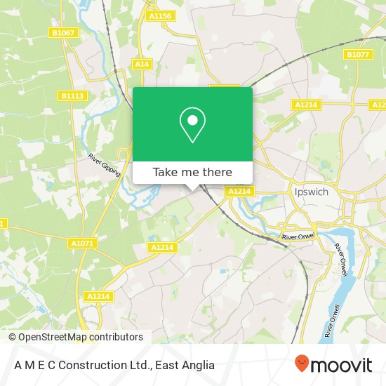 A M E C Construction Ltd. map