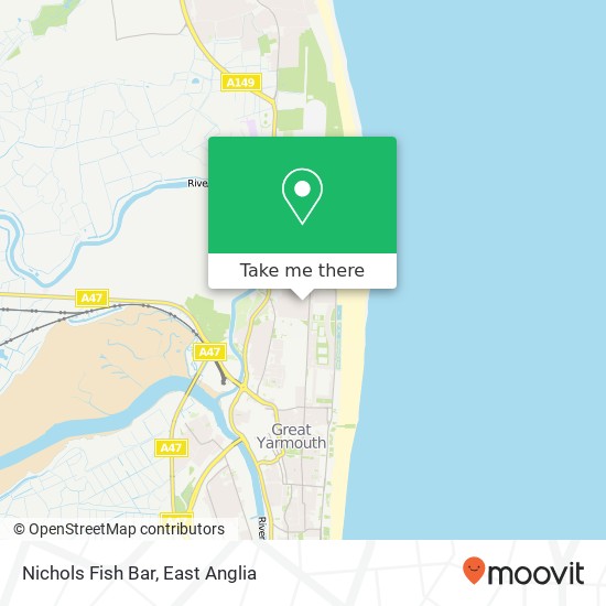 Nichols Fish Bar map